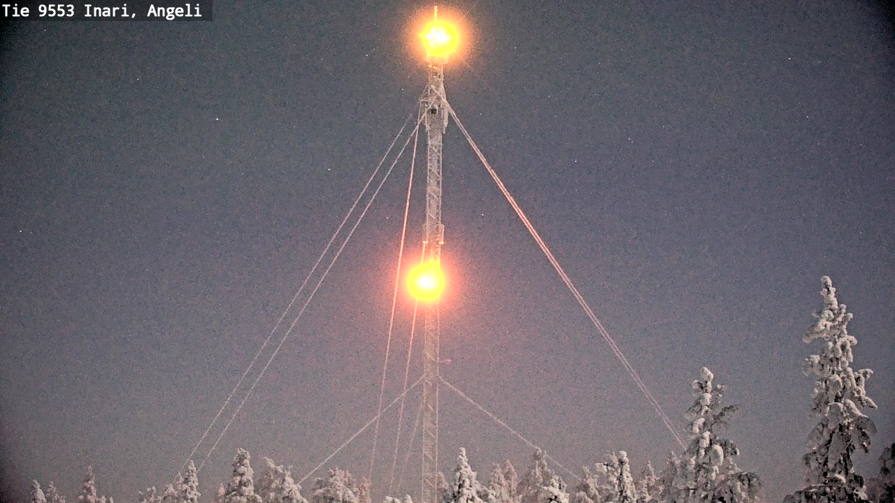 Kelikamerat Kuva Tie 9553 Inari, Angeli, Lintupuolivaara, Inari, Lappi