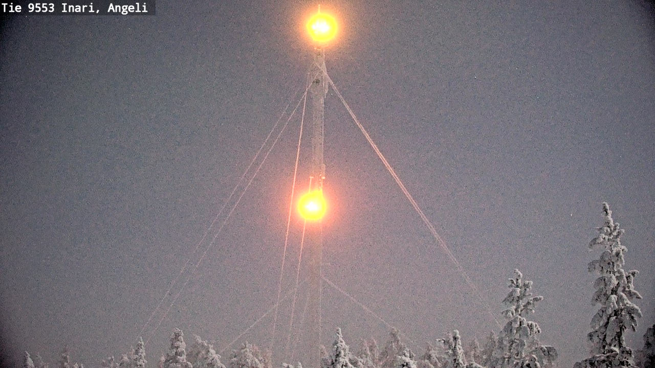 Kelikamerat Kuva Tie 9553 Inari, Angeli, Lintupuolivaara, Inari, Lappi