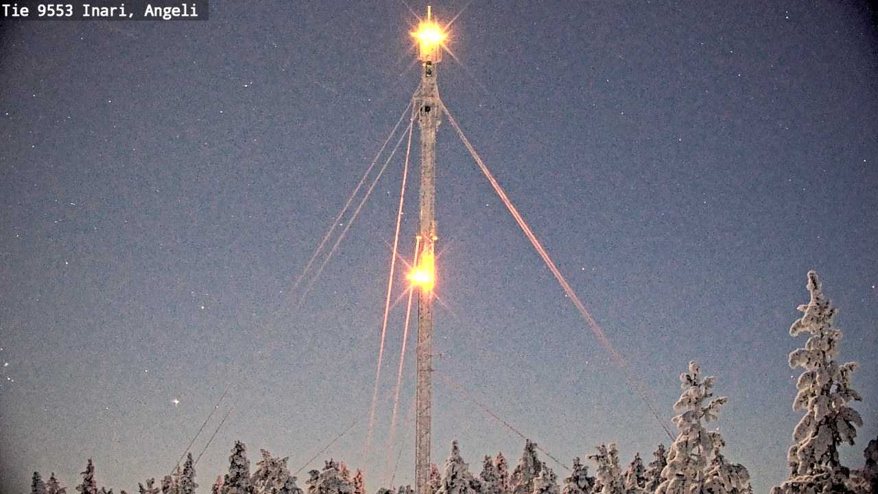 Kelikamerat Kuva Tie 9553 Inari, Angeli, Lintupuolivaara, Inari, Lappi