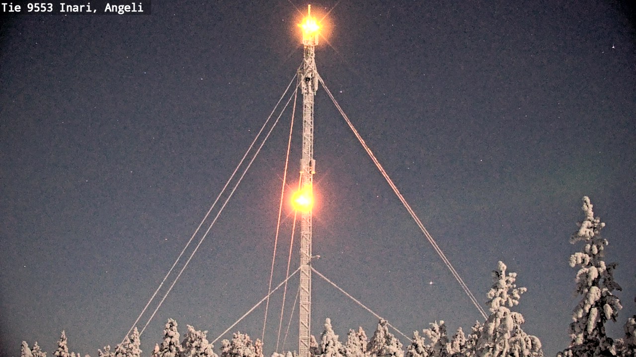 Kelikamerat Kuva Tie 9553 Inari, Angeli, Lintupuolivaara, Inari, Lappi