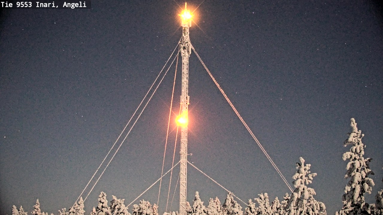 Kelikamerat Kuva Tie 9553 Inari, Angeli, Lintupuolivaara, Inari, Lappi