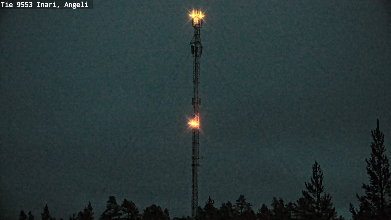 Kelikamerat Kuva Tie 9553 Inari, Angeli, Lintupuolivaara, Inari, Lappi