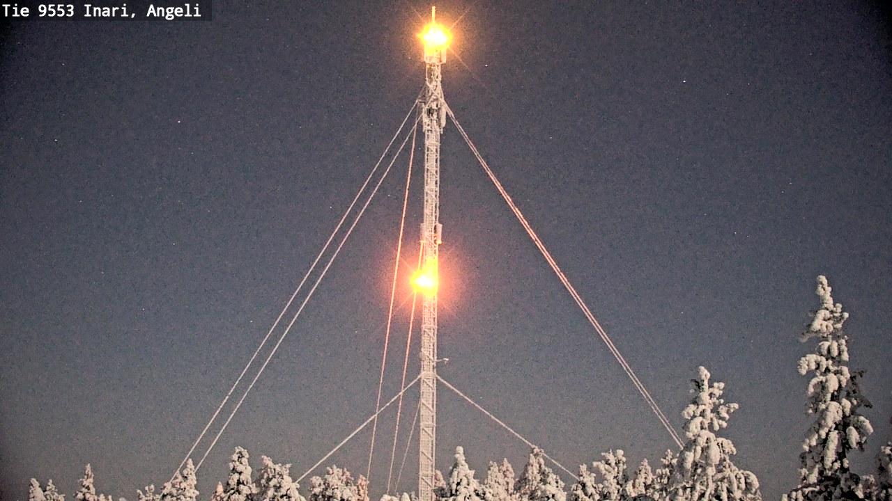 Kelikamerat Kuva Tie 9553 Inari, Angeli, Lintupuolivaara, Inari, Lappi