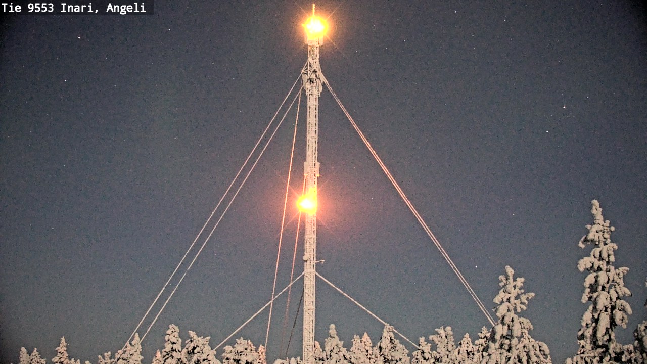 Kelikamerat Kuva Tie 9553 Inari, Angeli, Lintupuolivaara, Inari, Lappi