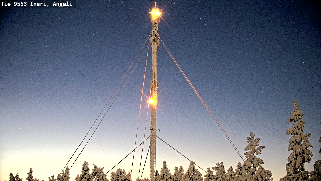 Kelikamerat Kuva Tie 9553 Inari, Angeli, Lintupuolivaara, Inari, Lappi