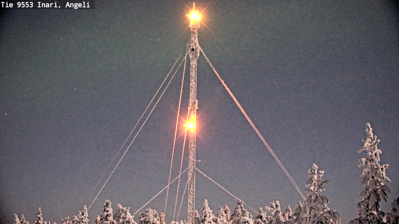 Kelikamerat Kuva Tie 9553 Inari, Angeli, Lintupuolivaara, Inari, Lappi