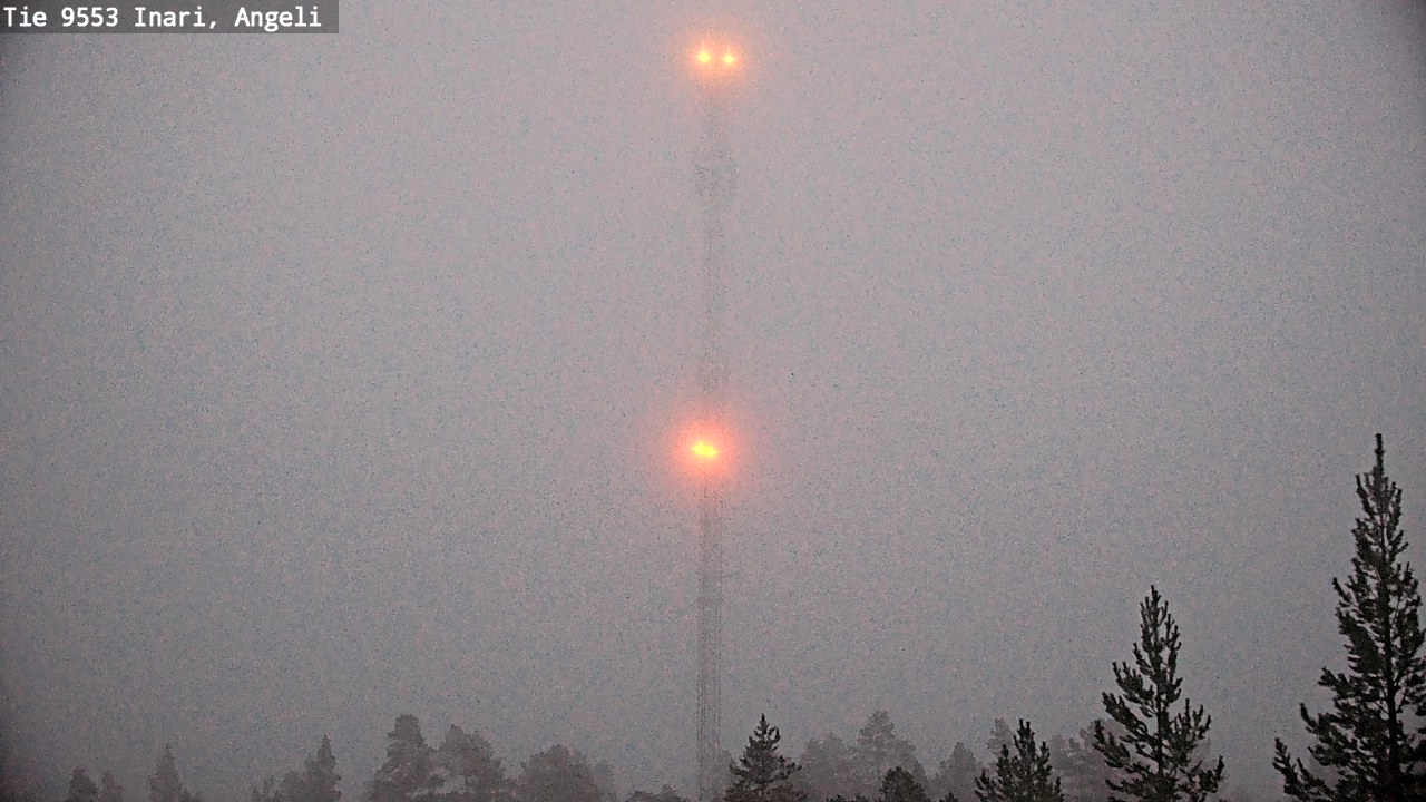 Kelikamerat Kuva Tie 9553 Inari, Angeli, Lintupuolivaara, Inari, Lappi