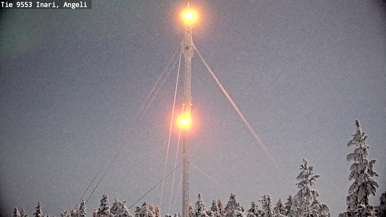 Kelikamerat Kuva Tie 9553 Inari, Angeli, Lintupuolivaara, Inari, Lappi