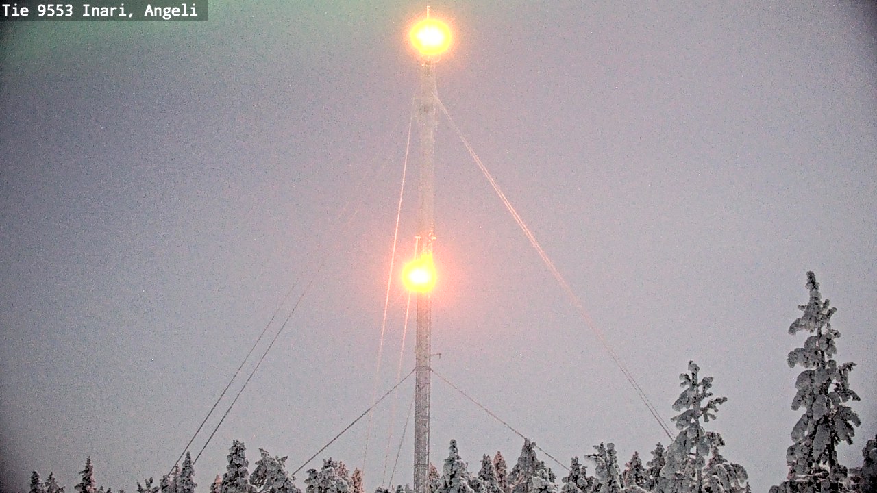 Kelikamerat Kuva Tie 9553 Inari, Angeli, Lintupuolivaara, Inari, Lappi