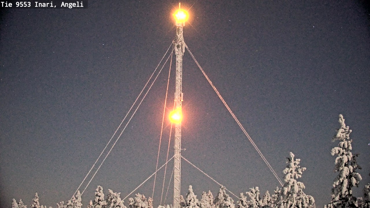 Kelikamerat Kuva Tie 9553 Inari, Angeli, Lintupuolivaara, Inari, Lappi