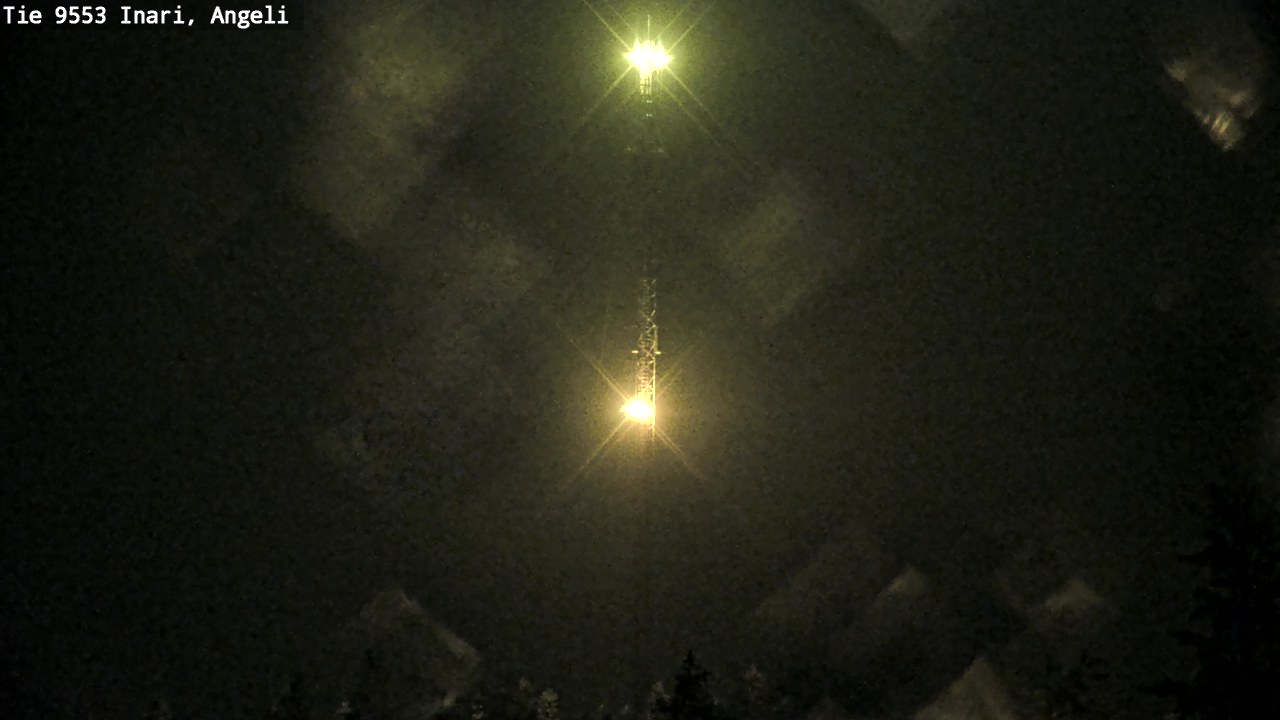 Weather Camera Image Väg 9553 Inari, Angeli, Lintupuolivaara, Inari, Lappi