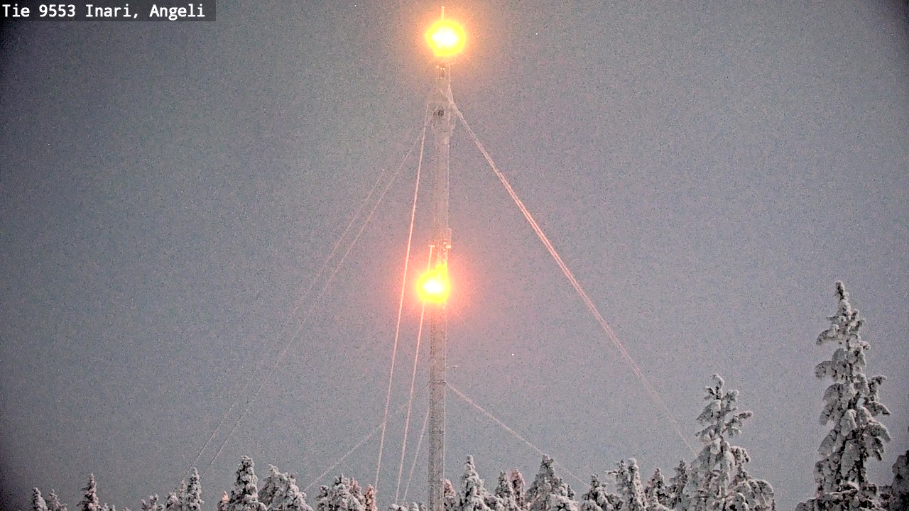 Kelikamerat Kuva Tie 9553 Inari, Angeli, Lintupuolivaara, Inari, Lappi