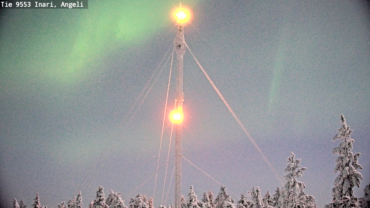 Kelikamerat Kuva Tie 9553 Inari, Angeli, Lintupuolivaara, Inari, Lappi