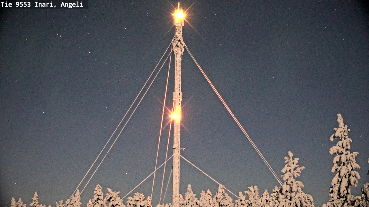 Kelikamerat Kuva Tie 9553 Inari, Angeli, Lintupuolivaara, Inari, Lappi