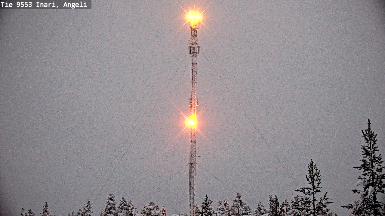 Kelikamerat Kuva Tie 9553 Inari, Angeli, Lintupuolivaara, Inari, Lappi