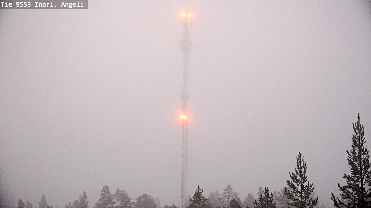 Kelikamerat Kuva Tie 9553 Inari, Angeli, Lintupuolivaara, Inari, Lappi