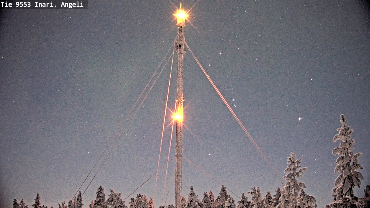 Kelikamerat Kuva Tie 9553 Inari, Angeli, Lintupuolivaara, Inari, Lappi
