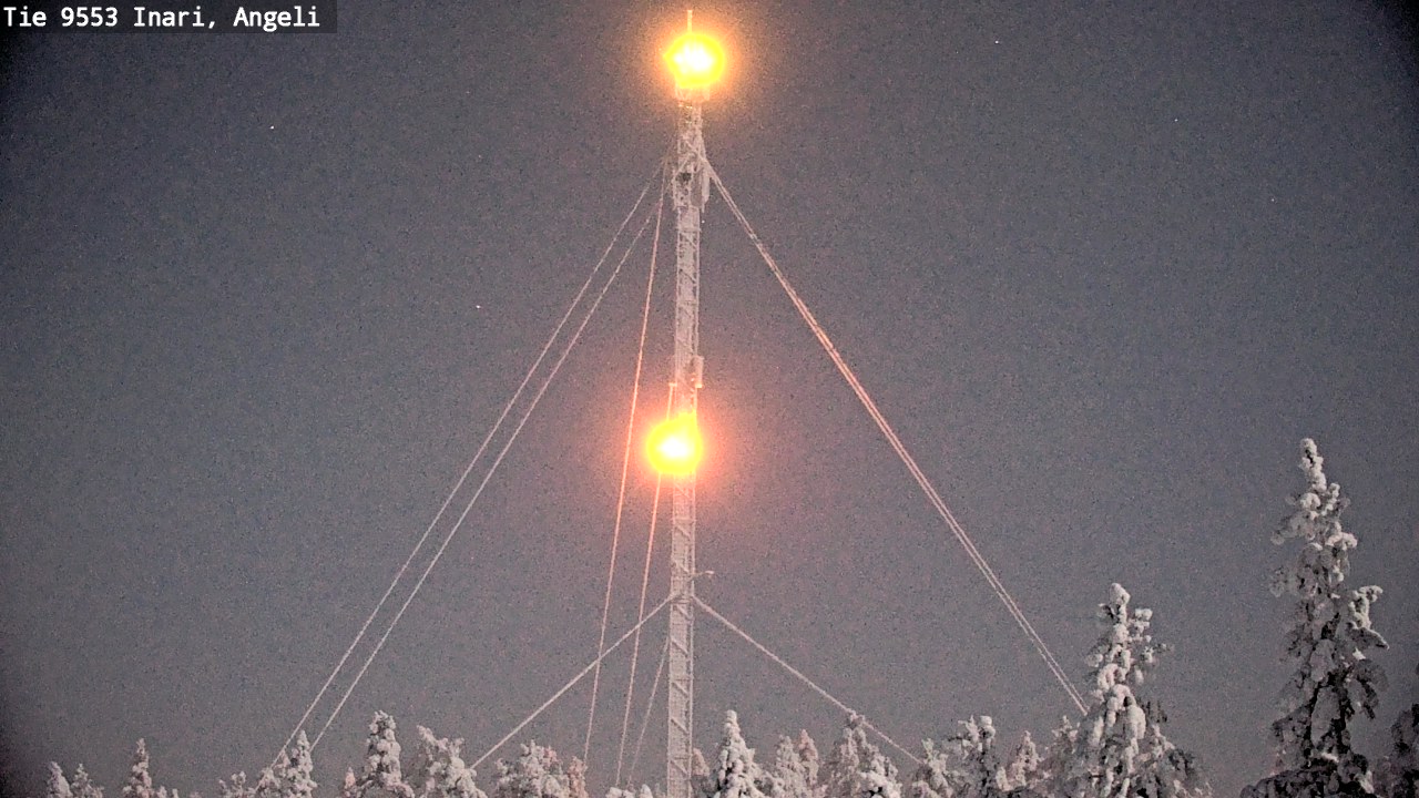 Kelikamerat Kuva Tie 9553 Inari, Angeli, Lintupuolivaara, Inari, Lappi