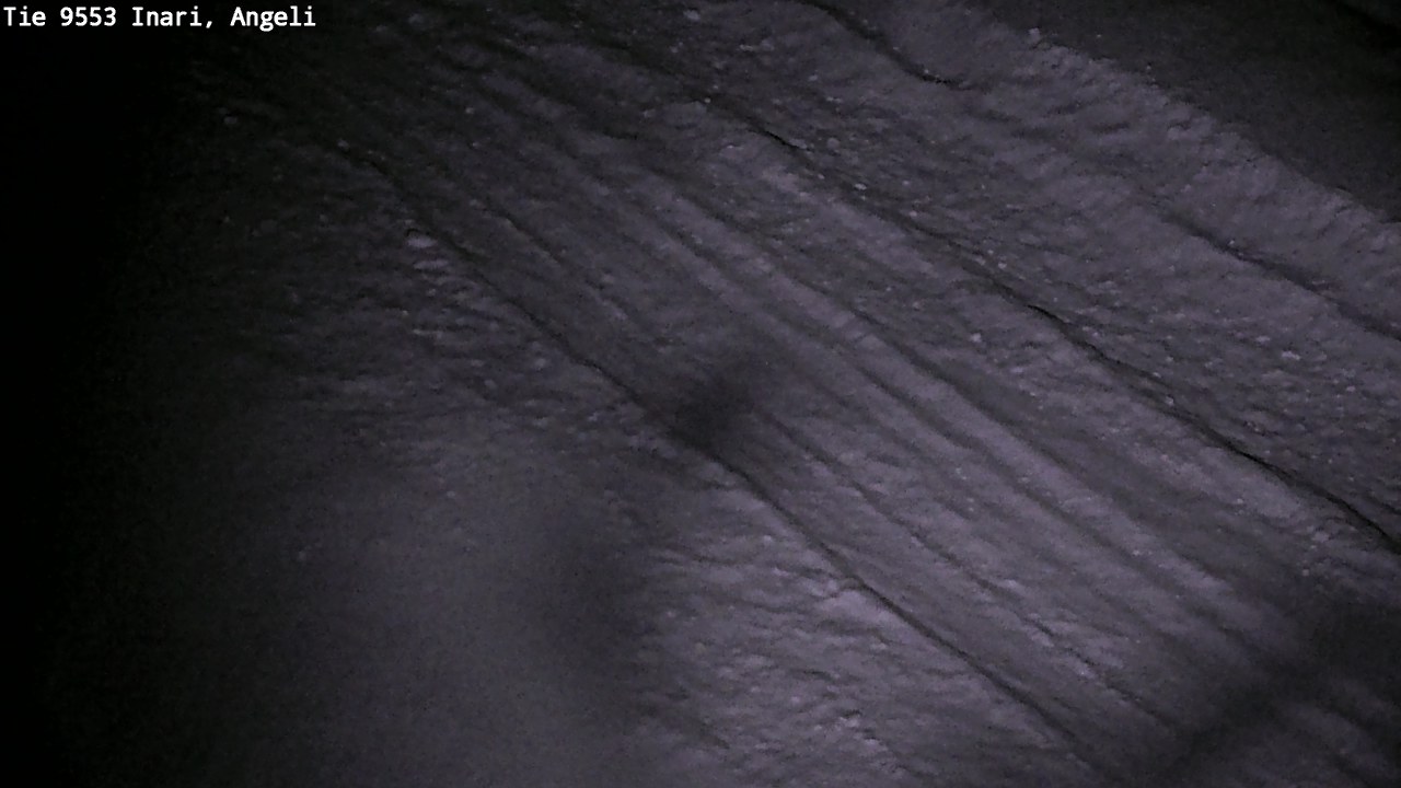 Weather Camera Image Väg 9553 Inari, Angeli, Lintupuolivaara, Inari, Lappi