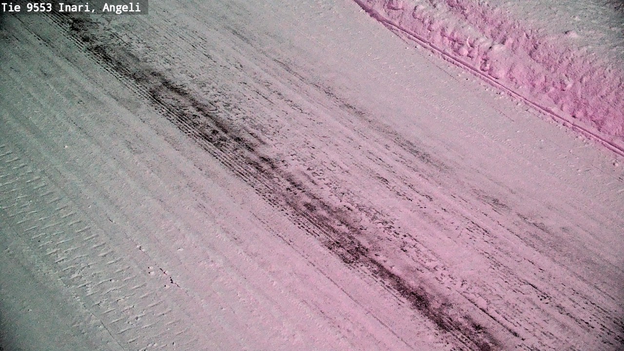 Kelikamerat Kuva Tie 9553 Inari, Angeli, Lintupuolivaara, Inari, Lappi