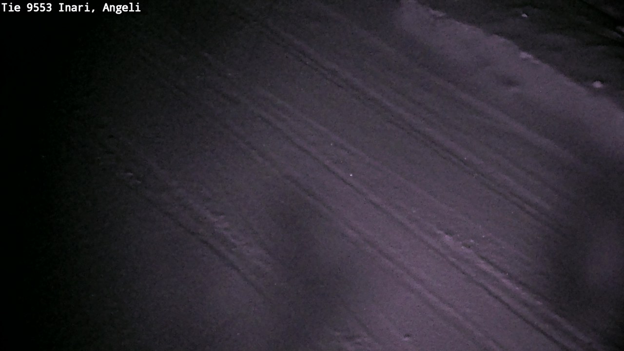 Weather Camera Image Väg 9553 Inari, Angeli, Lintupuolivaara, Inari, Lappi