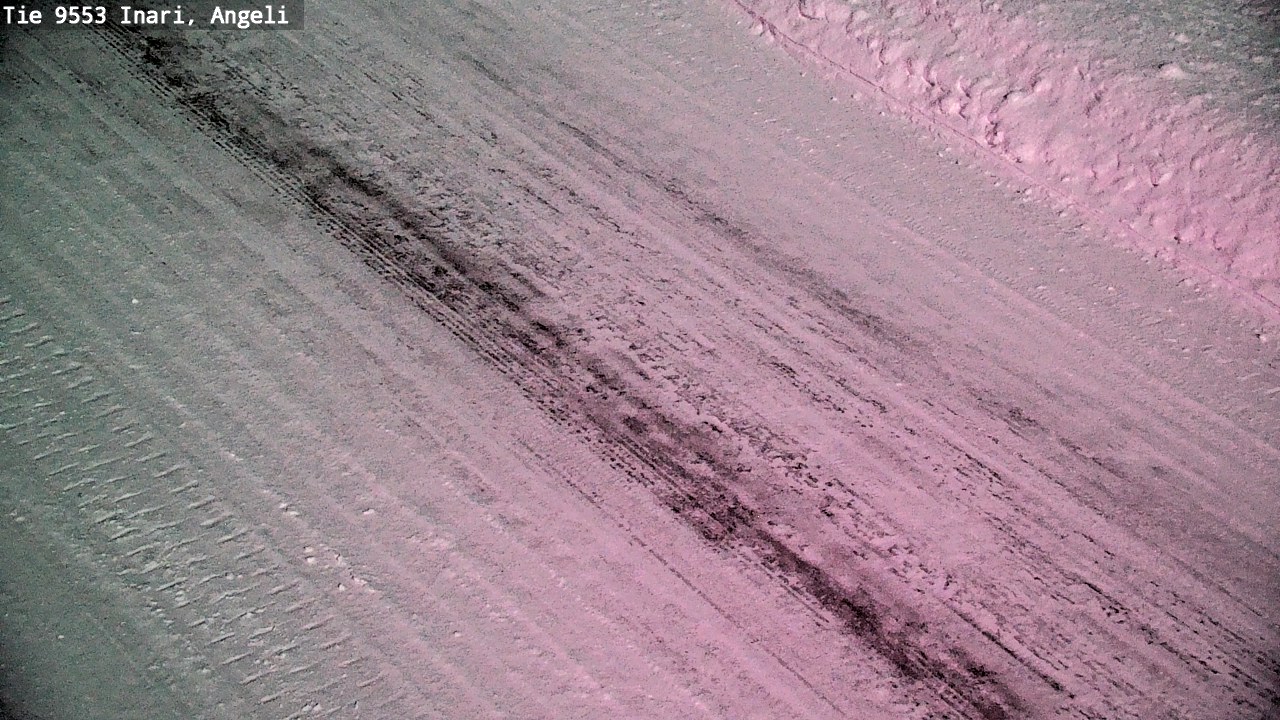 Kelikamerat Kuva Tie 9553 Inari, Angeli, Lintupuolivaara, Inari, Lappi