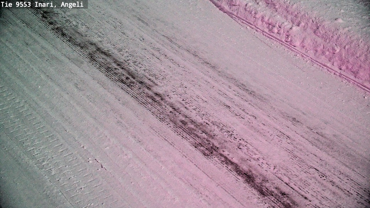 Kelikamerat Kuva Tie 9553 Inari, Angeli, Lintupuolivaara, Inari, Lappi