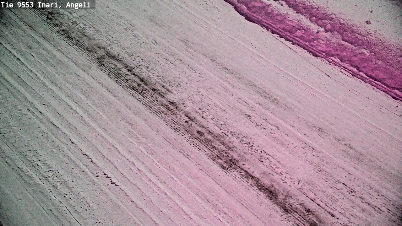 Kelikamerat Kuva Tie 9553 Inari, Angeli, Lintupuolivaara, Inari, Lappi