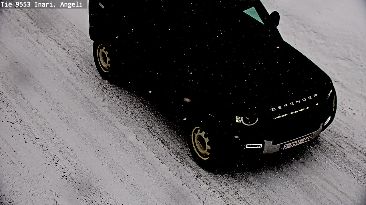 Kelikamerat Kuva Tie 9553 Inari, Angeli, Lintupuolivaara, Inari, Lappi