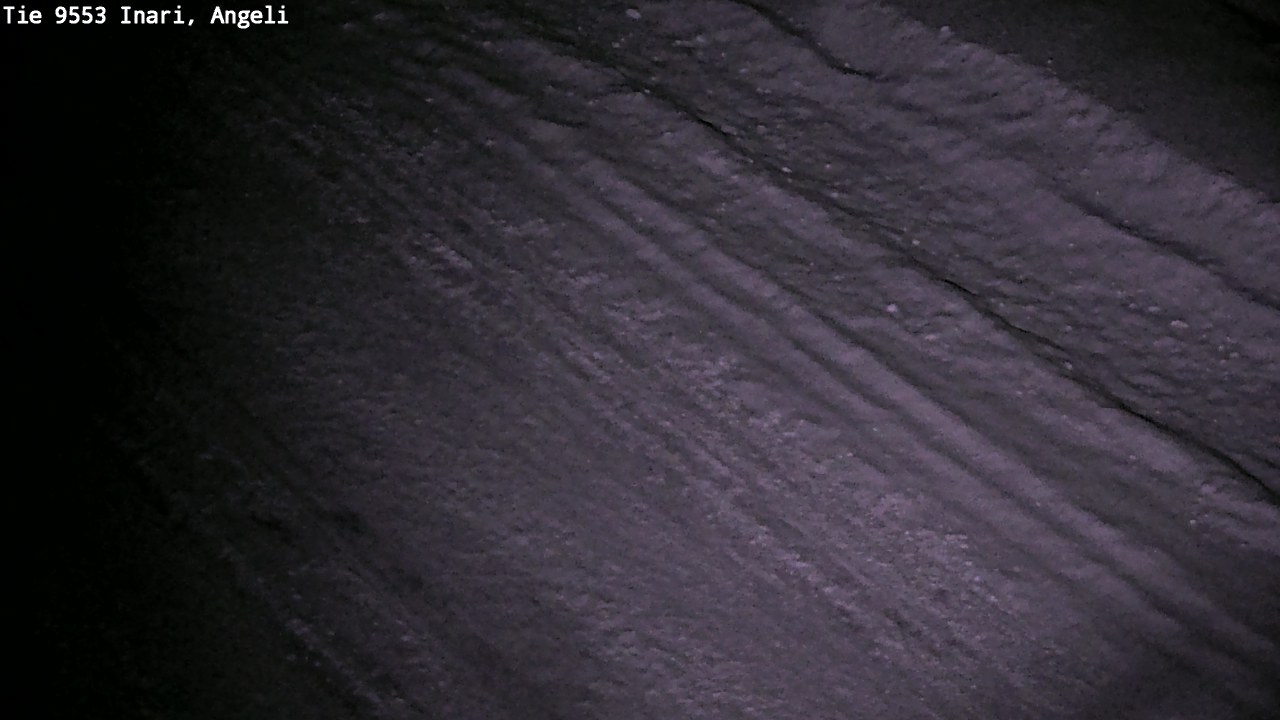 Weather Camera Image Väg 9553 Inari, Angeli, Lintupuolivaara, Inari, Lappi