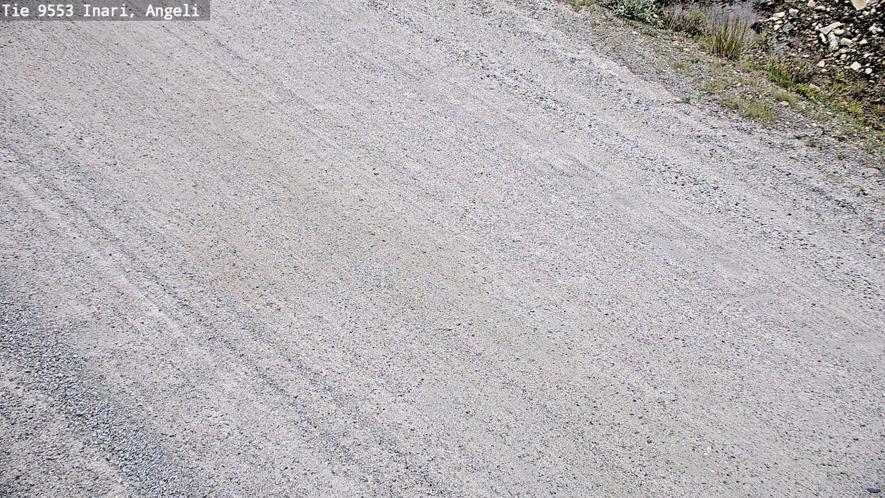 Weather Camera Image Road 9553 Inari, Angeli, Lintupuolivaara, Inari, Lappi