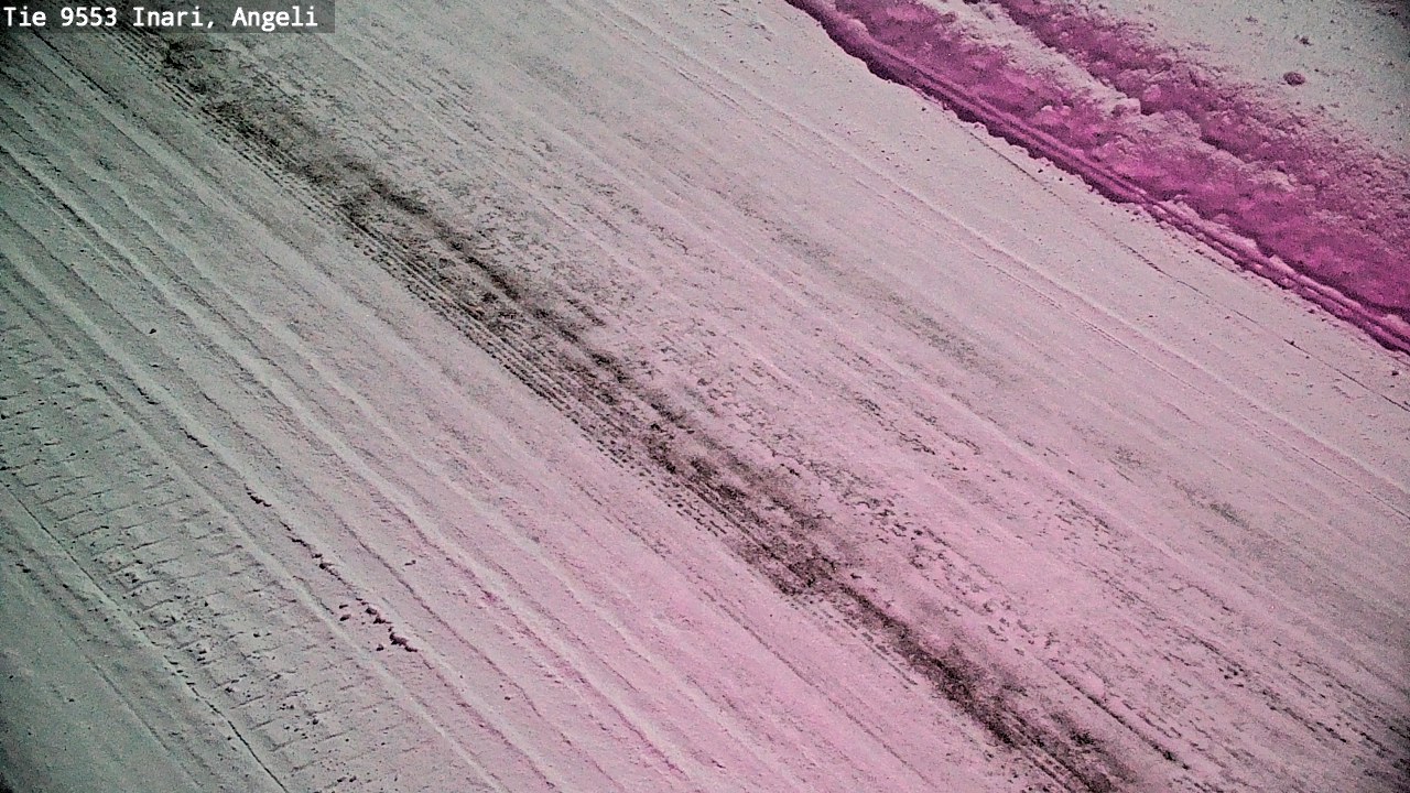 Kelikamerat Kuva Tie 9553 Inari, Angeli, Lintupuolivaara, Inari, Lappi