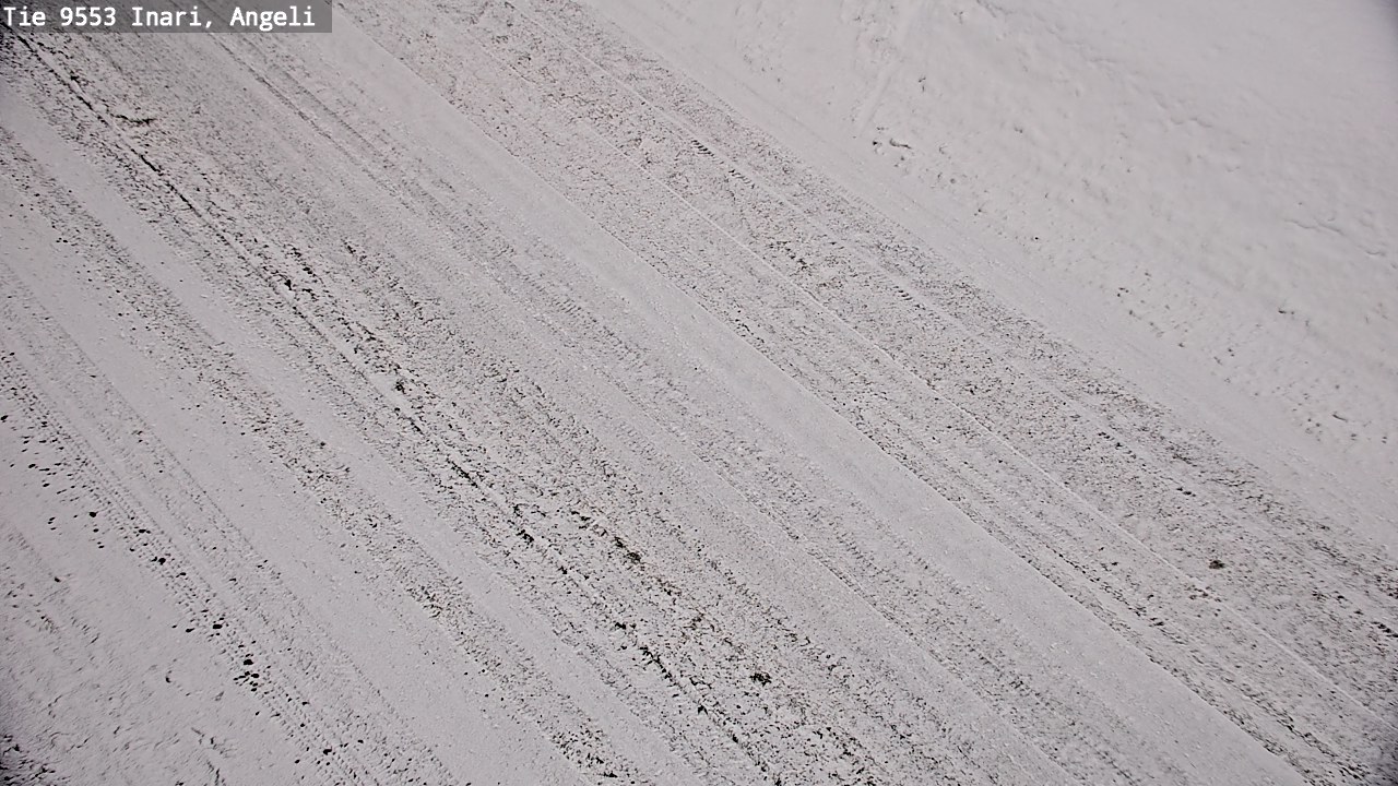 Weather Camera Image Road 9553 Inari, Angeli, Lintupuolivaara, Inari, Lappi