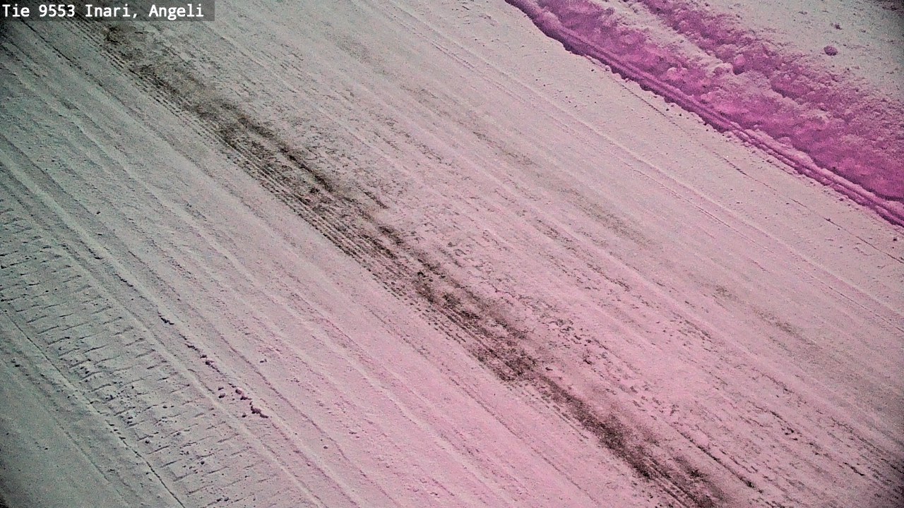 Kelikamerat Kuva Tie 9553 Inari, Angeli, Lintupuolivaara, Inari, Lappi