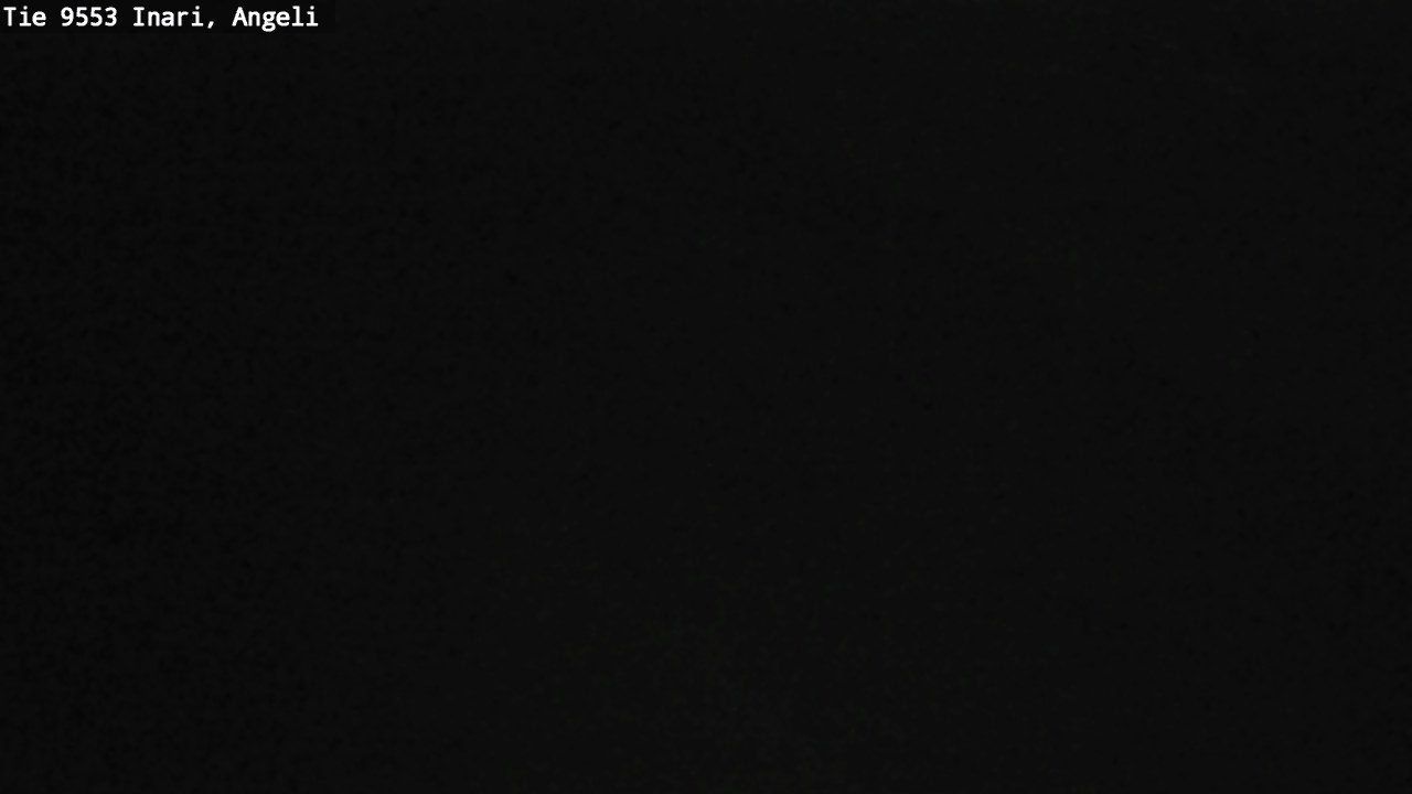 Weather Camera Image Väg 9553 Inari, Angeli, Lintupuolivaara, Inari, Lappi