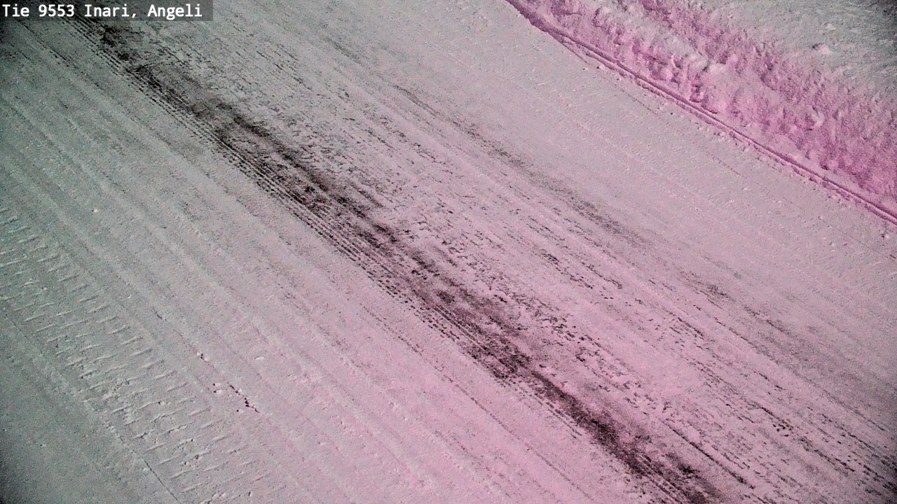 Kelikamerat Kuva Tie 9553 Inari, Angeli, Lintupuolivaara, Inari, Lappi