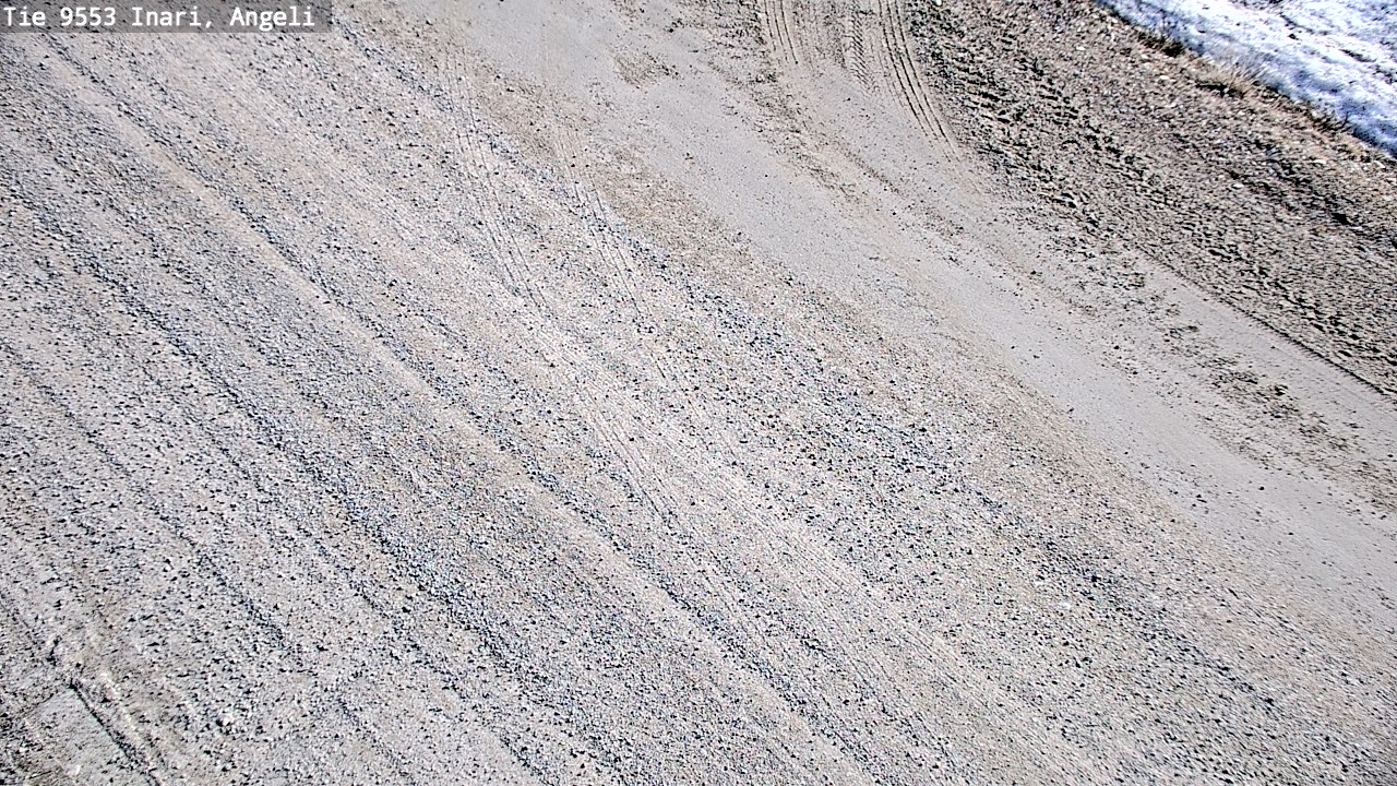 Weather Camera Image Road 9553 Inari, Angeli, Lintupuolivaara, Inari, Lappi