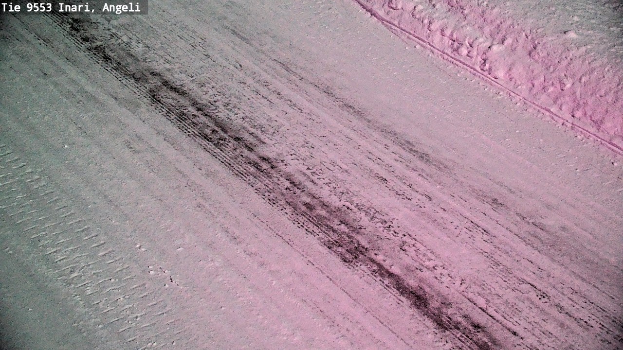 Kelikamerat Kuva Tie 9553 Inari, Angeli, Lintupuolivaara, Inari, Lappi