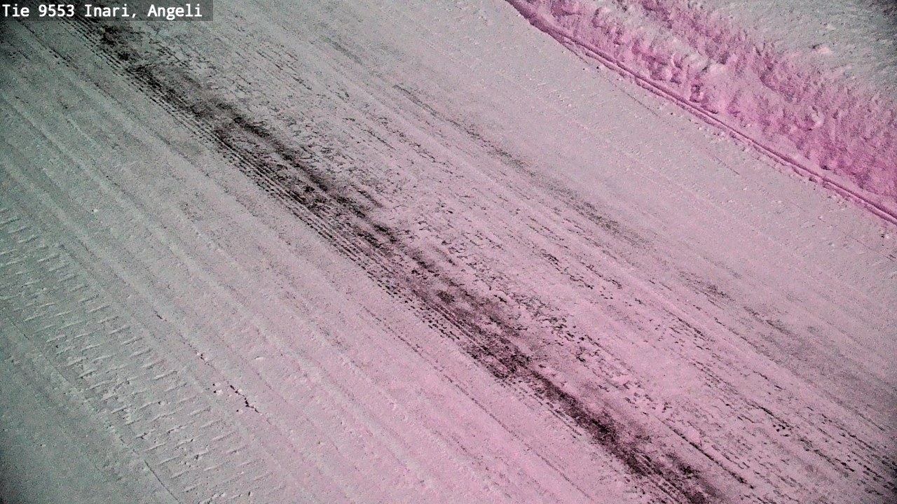 Kelikamerat Kuva Tie 9553 Inari, Angeli, Lintupuolivaara, Inari, Lappi