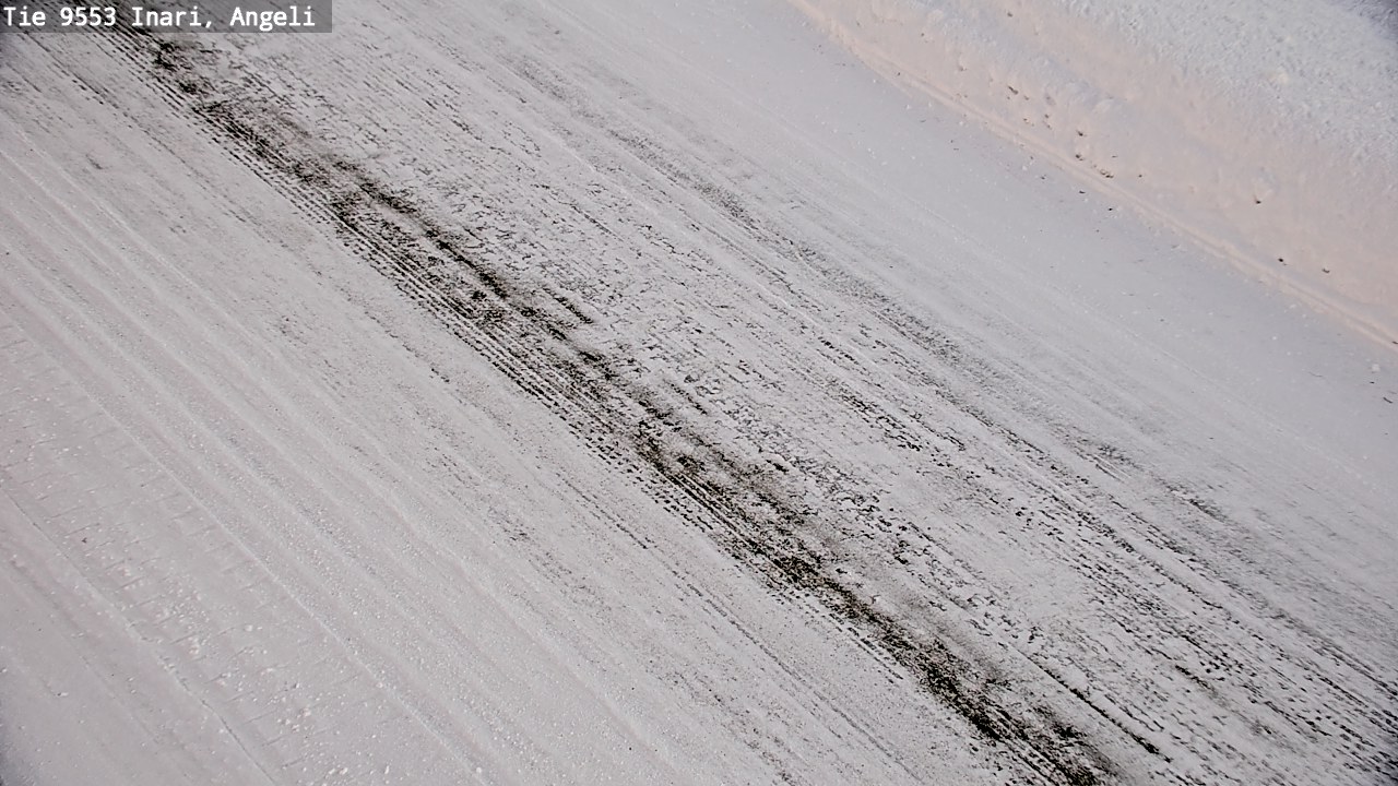 Weather Camera Image Road 9553 Inari, Angeli, Lintupuolivaara, Inari, Lappi