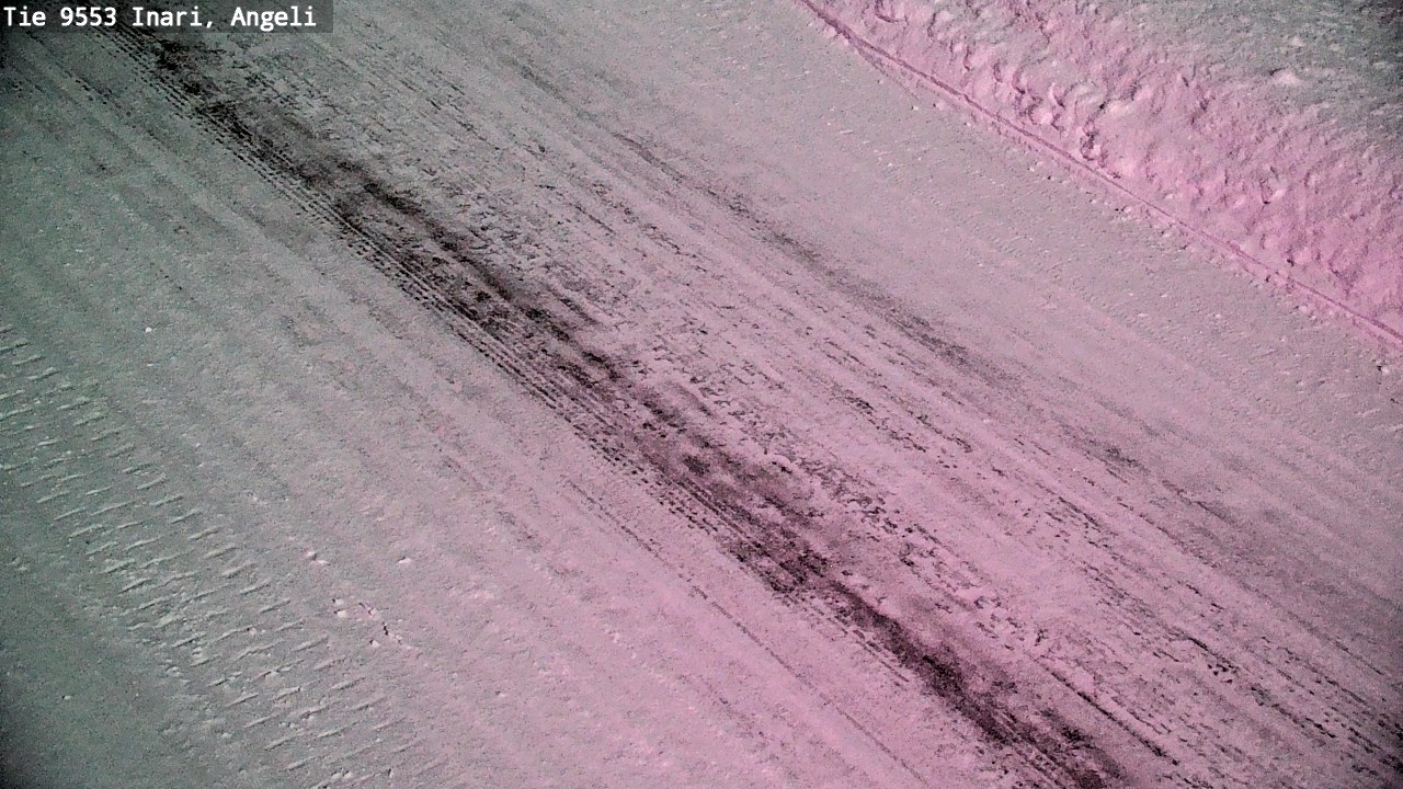 Kelikamerat Kuva Tie 9553 Inari, Angeli, Lintupuolivaara, Inari, Lappi