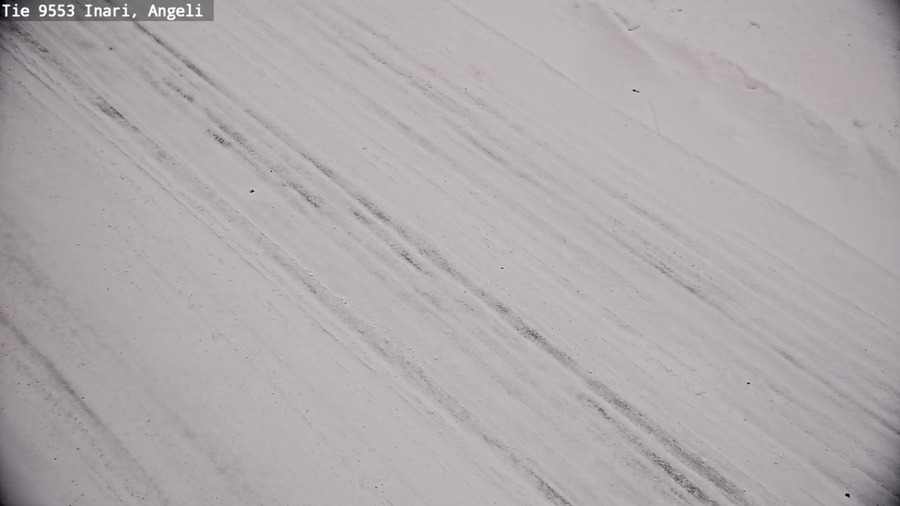 Weather Camera Image Väg 9553 Inari, Angeli, Lintupuolivaara, Inari, Lappi