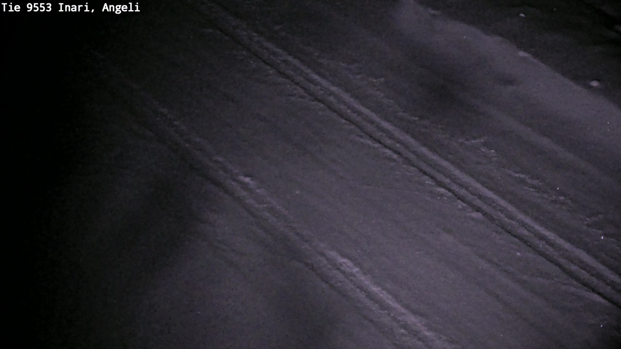 Weather Camera Image Väg 9553 Inari, Angeli, Lintupuolivaara, Inari, Lappi