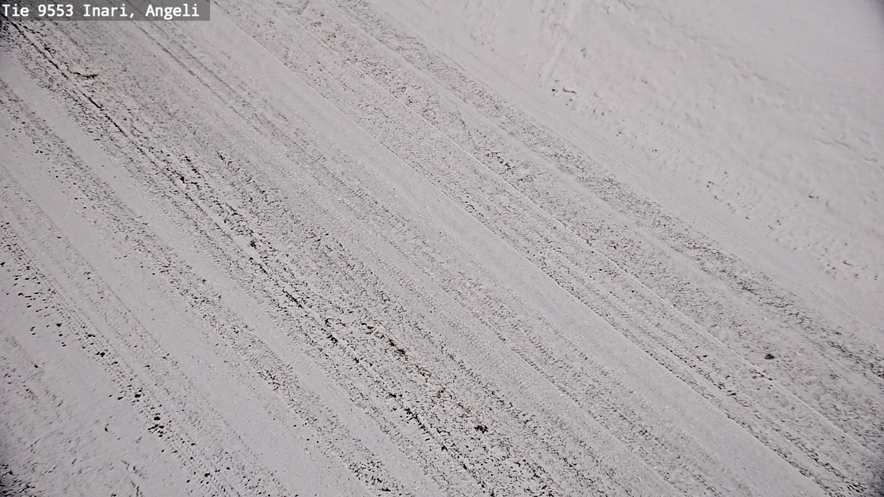 Weather Camera Image Road 9553 Inari, Angeli, Lintupuolivaara, Inari, Lappi