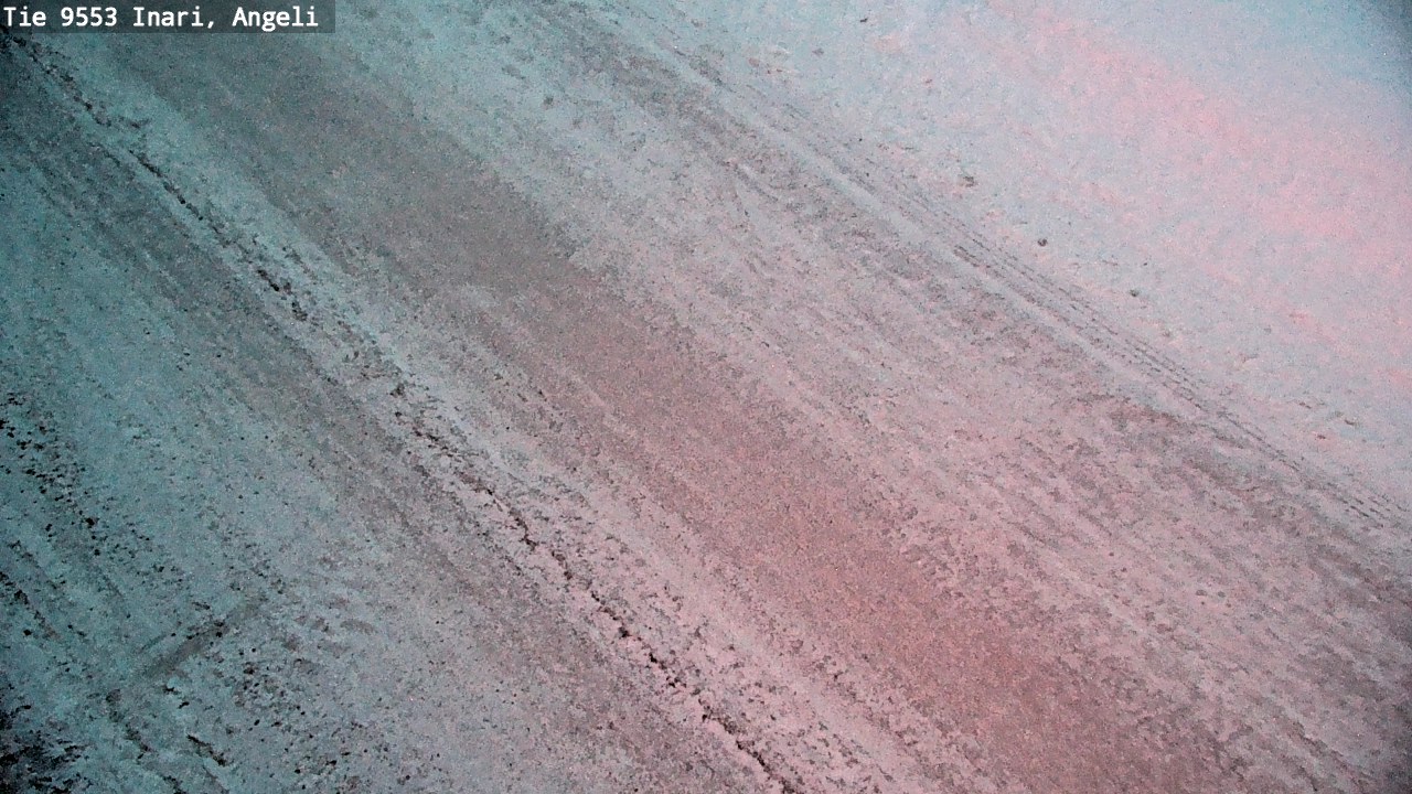 Kelikamerat Kuva Tie 9553 Inari, Angeli, Lintupuolivaara, Inari, Lappi