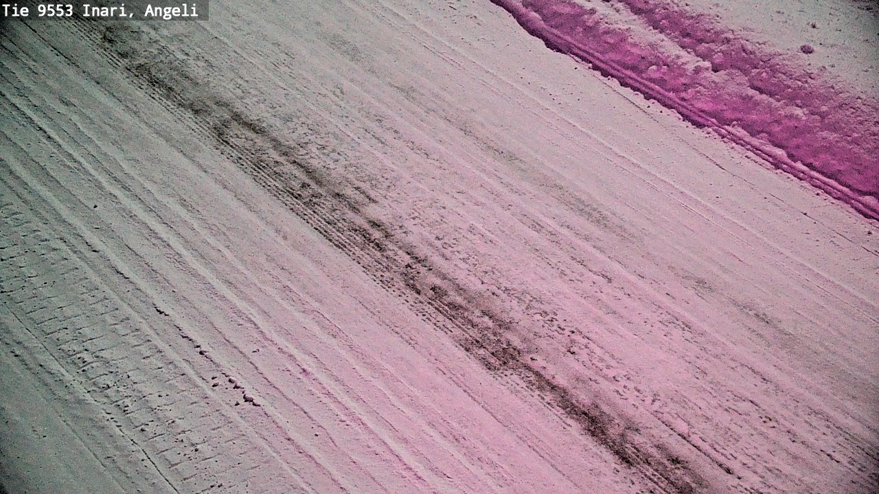 Kelikamerat Kuva Tie 9553 Inari, Angeli, Lintupuolivaara, Inari, Lappi