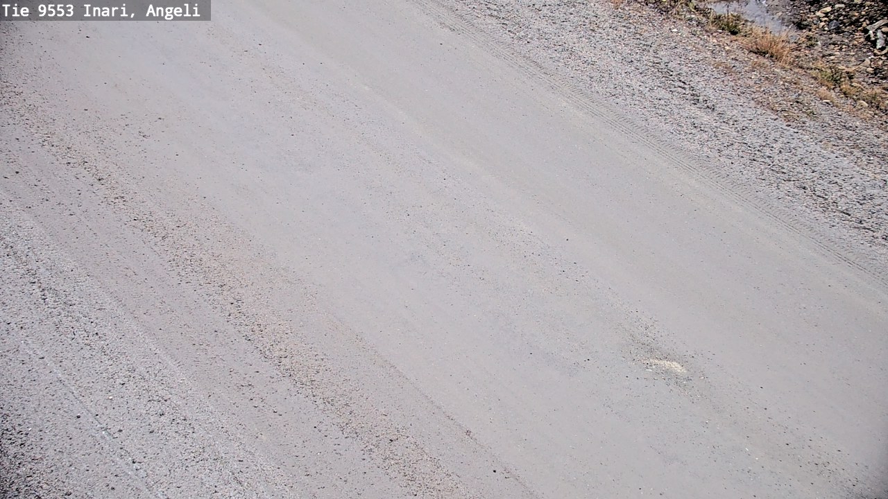 Kelikamerat Kuva Tie 9553 Inari, Angeli, Lintupuolivaara, Inari, Lappi