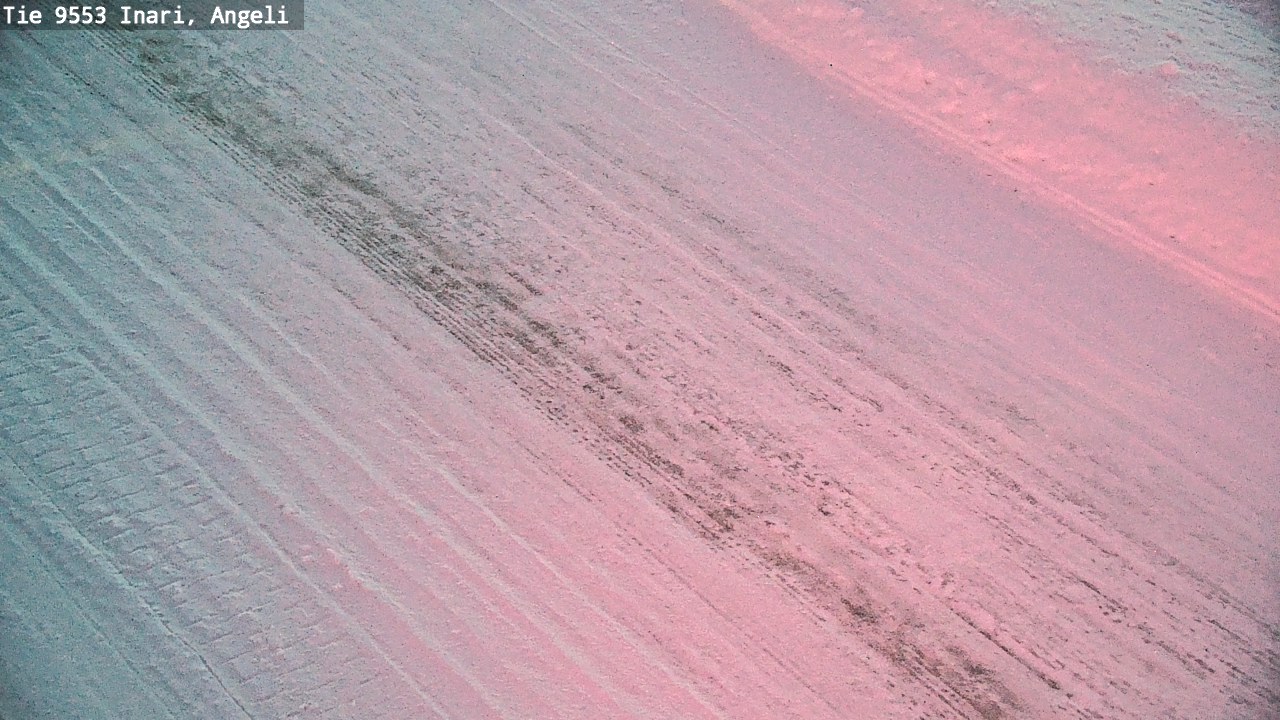 Kelikamerat Kuva Tie 9553 Inari, Angeli, Lintupuolivaara, Inari, Lappi