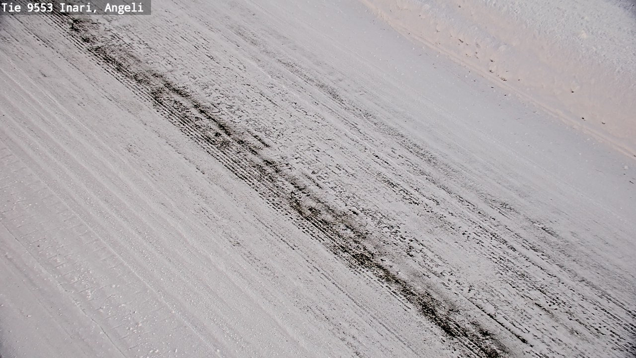 Weather Camera Image Road 9553 Inari, Angeli, Lintupuolivaara, Inari, Lappi