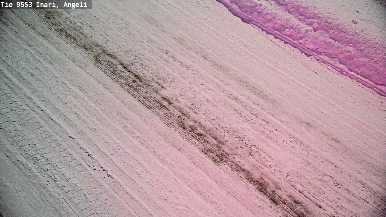 Kelikamerat Kuva Tie 9553 Inari, Angeli, Lintupuolivaara, Inari, Lappi